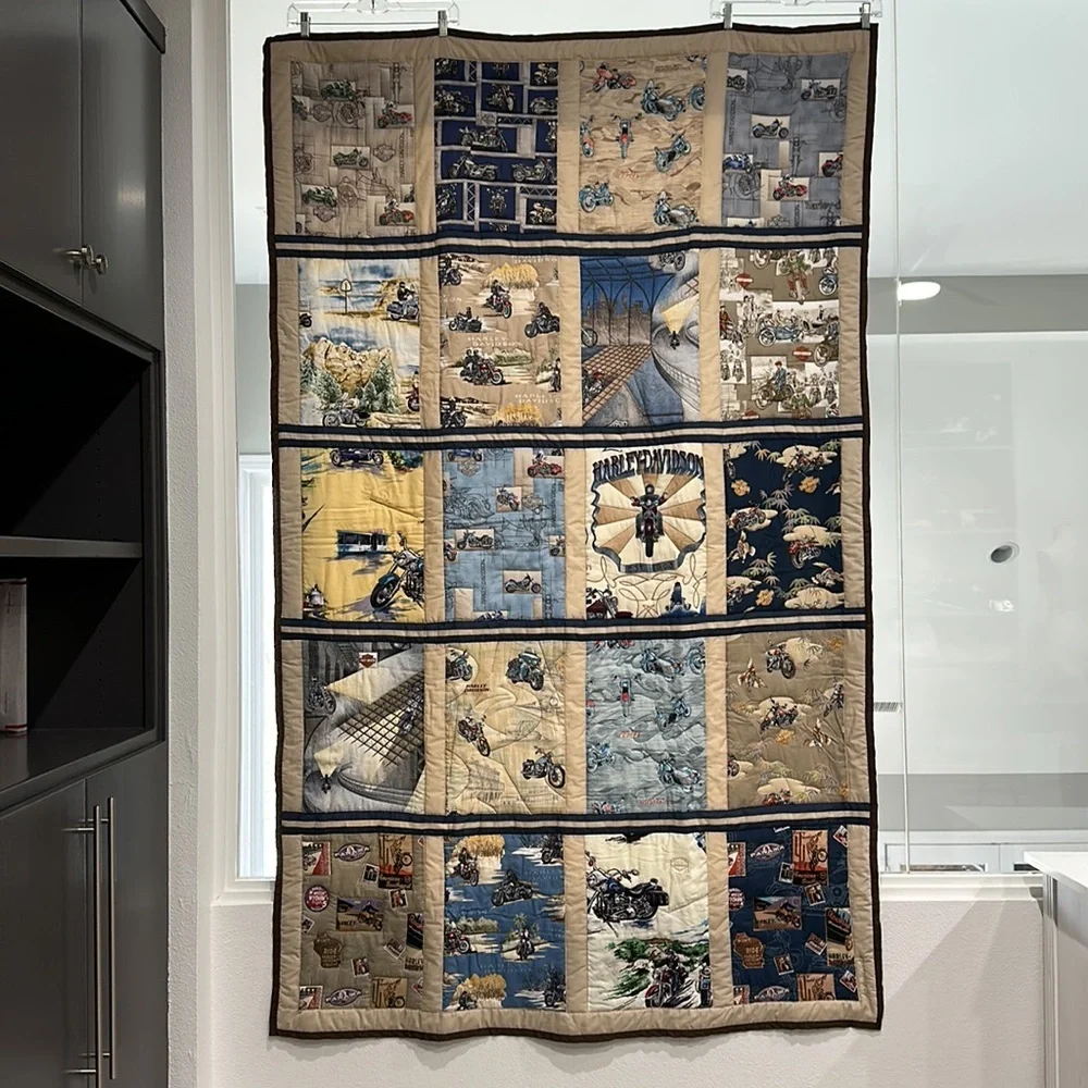 Harley-Davidson Hand Made Quilt